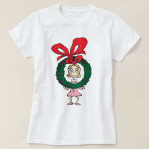 Camiseta Dr. Seuss Cindy-Lou Who - Wreath