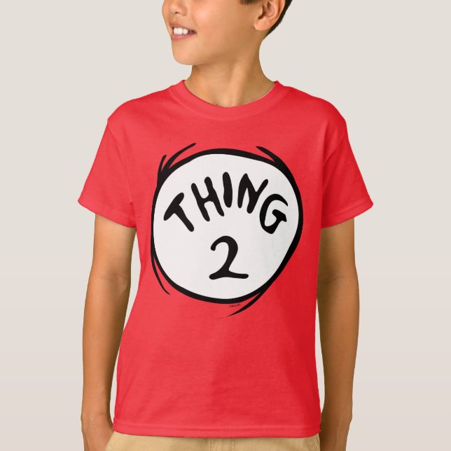 Camiseta Dr. Seuss | Cosa Uno Cosa Dos - Cosa Dos (Anverso)