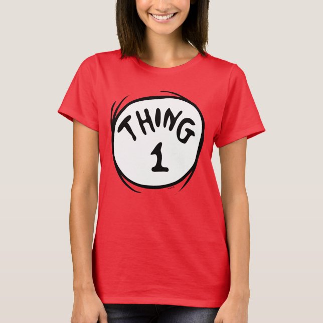 Camiseta Dr. Seuss | Cosa Uno Cosa Dos - Cosa Uno (Anverso)