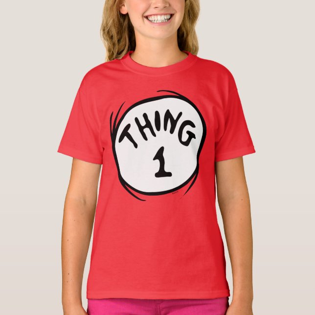 Camiseta Dr. Seuss | Cosa Uno Cosa Dos - Cosa Uno (Anverso)