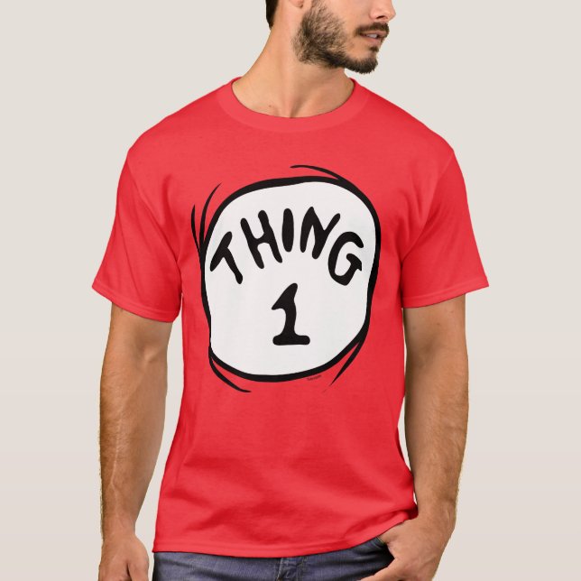 Camiseta Dr. Seuss | Cosa Uno Cosa Dos - Cosa Uno (Anverso)