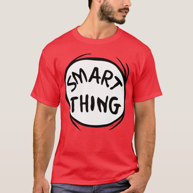 Camiseta Dr. Seuss | Cosa Uno Dos - Cosa Inteligente (Anverso)