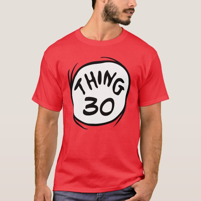 Camiseta Dr. Seuss | Cosa Uno personalizada Cosa Dos (Anverso)