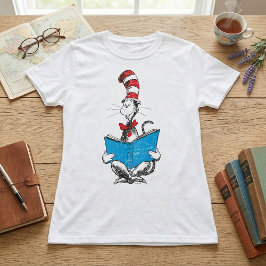 Camiseta Dr. Seuss| El gato en el Gorra - Leyendo