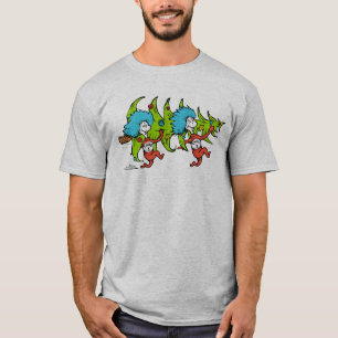 Camiseta Dr. Seuss El Grinch Cosa 1 Cosa 2 Navidades
