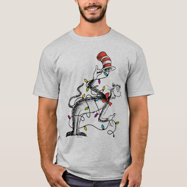 Camiseta Dr. Seuss | El Grinch | Gato malicioso en Ha (Anverso)