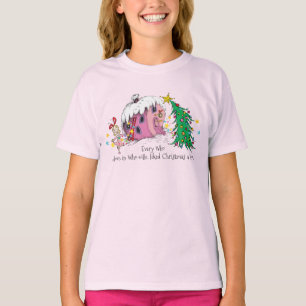 Camiseta Dr. Seuss   Every Who in Who-ville, liked Christma