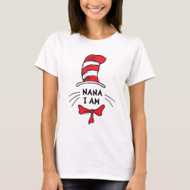 Camiseta Dr. Seuss | Gato en el Gorra - Nana I am