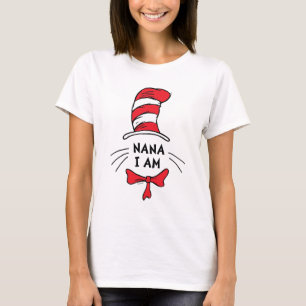Camiseta Dr. Seuss   Gato en el Gorra - Nana I am