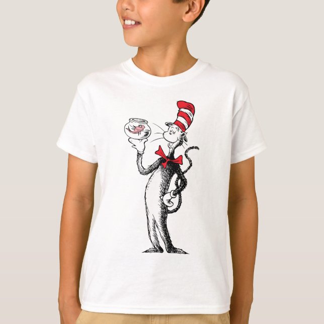 Camiseta Dr. Seuss | Gato en el Gorra y Krinklebine (Anverso)