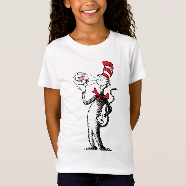Camiseta Dr. Seuss | Gato en el Gorra y Krinklebine (Anverso)