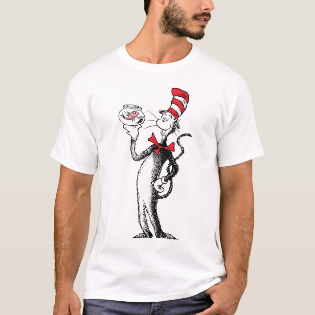 Camiseta Dr. Seuss | Gato en el Gorra y Krinklebine (Anverso)