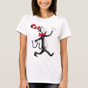 Camiseta Dr. Seuss   Gato en la caminata del gato Gorra