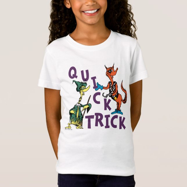 Camiseta Dr. Seuss | Gráfico de Halloween de Truco Rápido (Anverso)
