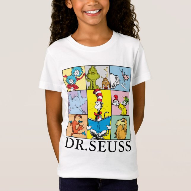 Camiseta Dr. Seuss | Gráfico de historias (Anverso)