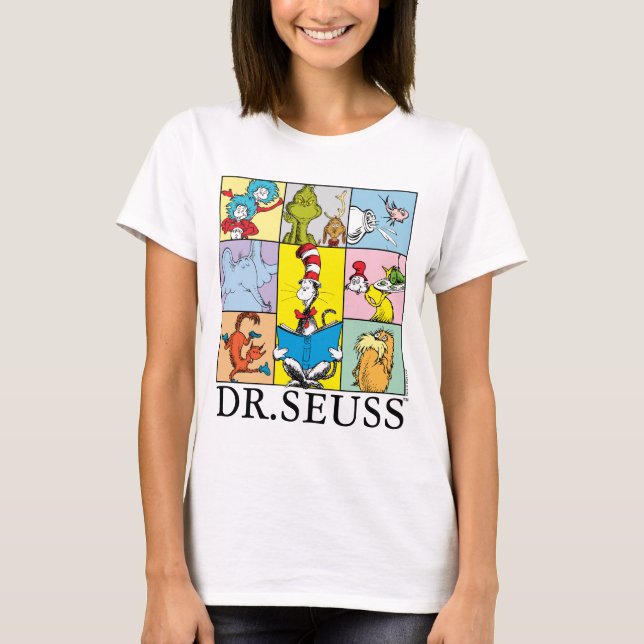Camiseta Dr. Seuss | Gráfico de historias (Anverso)