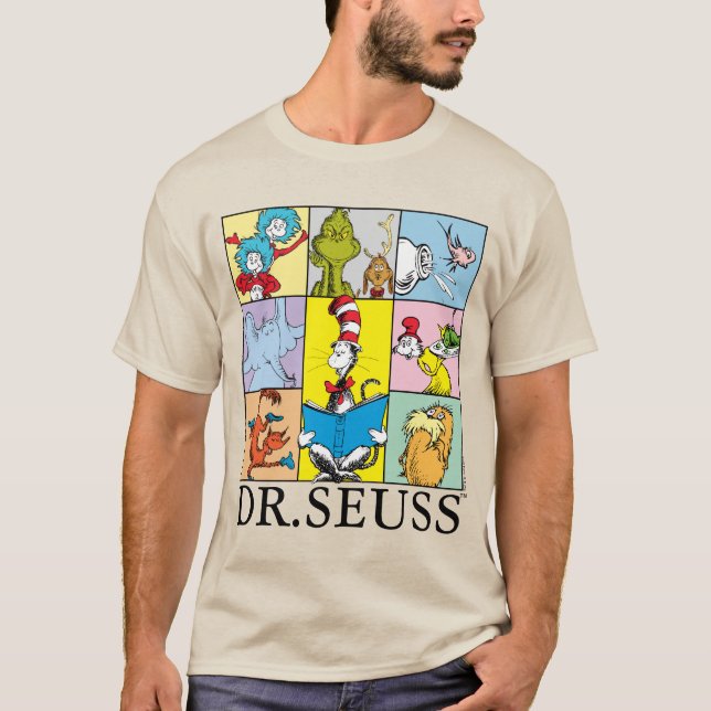 Camiseta Dr. Seuss | Gráfico de historias (Anverso)