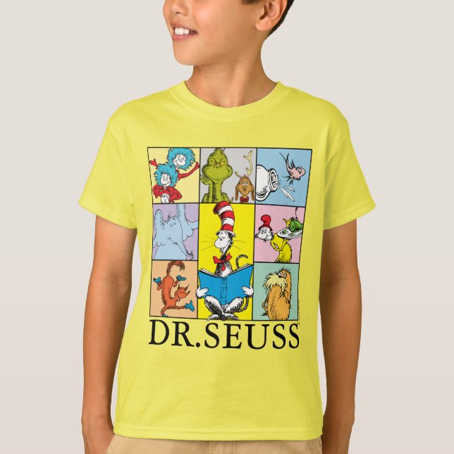 Camiseta Dr. Seuss | Gráfico de historias (Anverso)