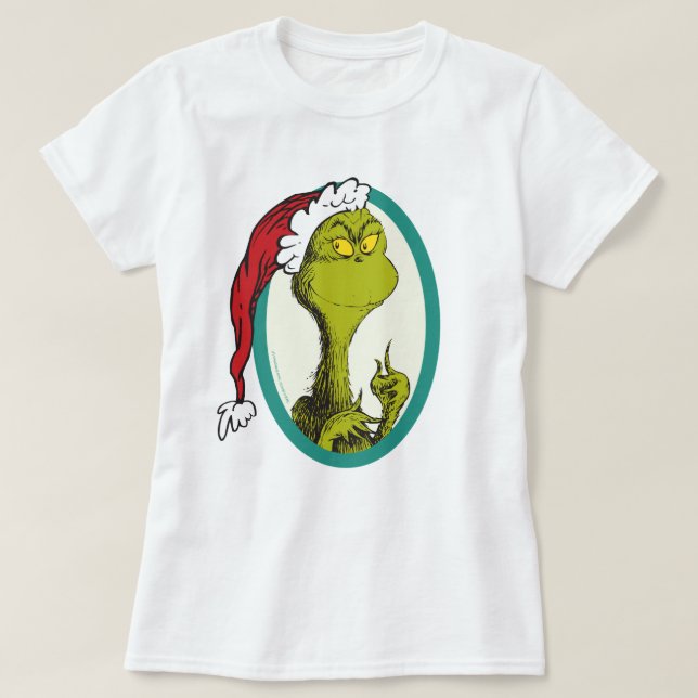 Camiseta Dr. Seuss | Grinch (Diseño del anverso)
