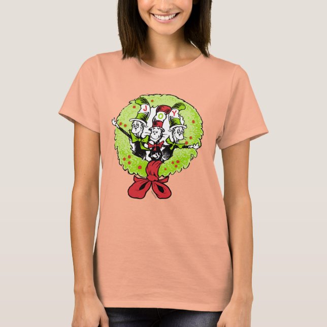 Camiseta Dr. Seuss | Grinch | Alegría de los Navidades de W (Anverso)
