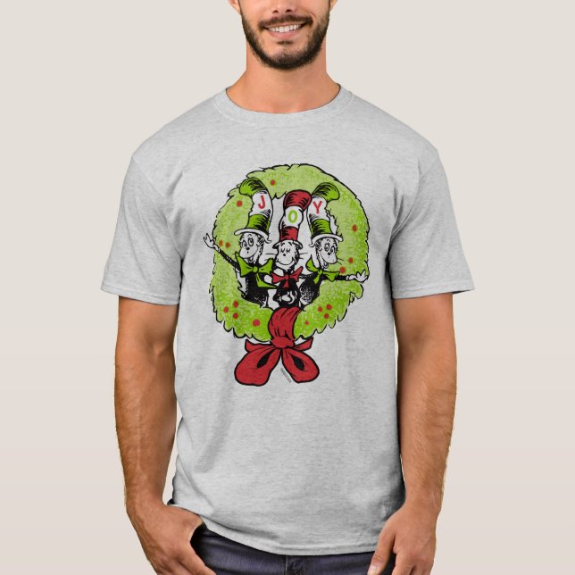 Camiseta Dr. Seuss | Grinch | Alegría de los Navidades de W (Anverso)