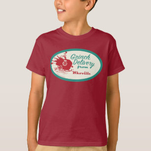 Camiseta Dr. Seuss   Grinch Delivery from Who-ville