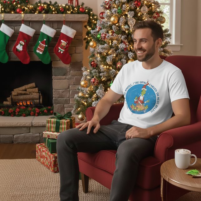 Camiseta Dr. Seuss | Grinch | Navidades Bebida asada (Subido por el creador)