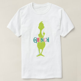 Camiseta Dr. Seuss | Grinch - Silhouette verde