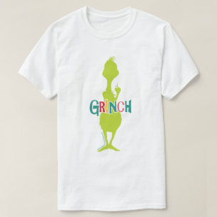 Camiseta Dr. Seuss Grinch - Silhouette verde