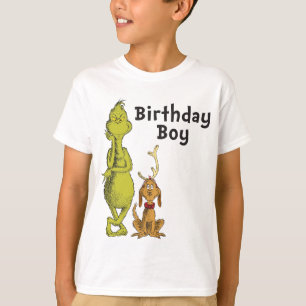 Camiseta Dr. Seuss Grinch Winthday Birthday