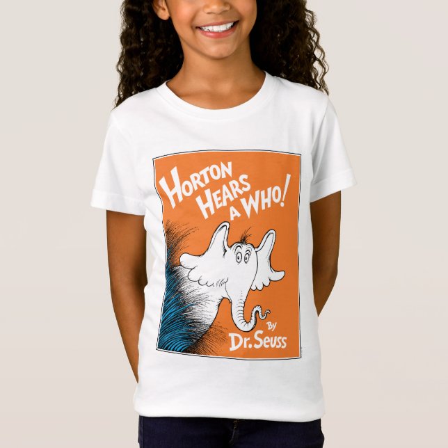 Camiseta Dr. Seuss | Horton Oye A Who Book (Anverso)