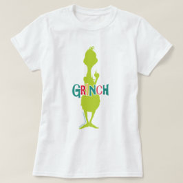 Camiseta Dr. Seuss | La silueta verde Grinch