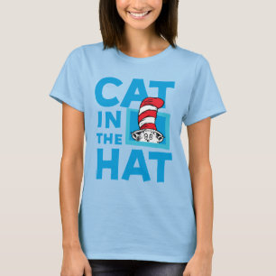 Camiseta Dr. Seuss   Logotipo del gato en el sombrero