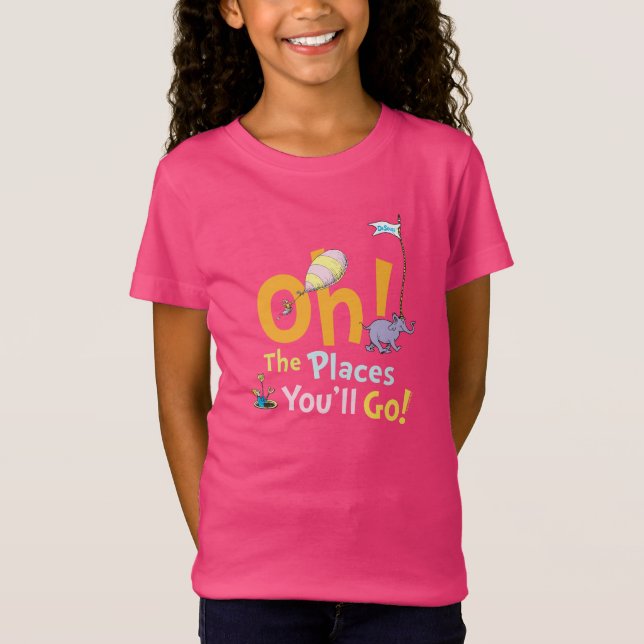 Camiseta Dr. Seuss | ¡Oh! El desfile de los lugares (Anverso)