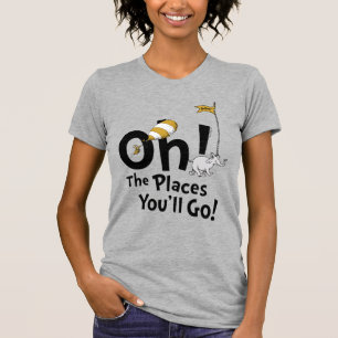 Camiseta Dr. Seuss Oh, The Places You'll Go! Retro