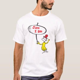 Camiseta Dr. Seuss | Sam-I-Am sosteniendo cartel