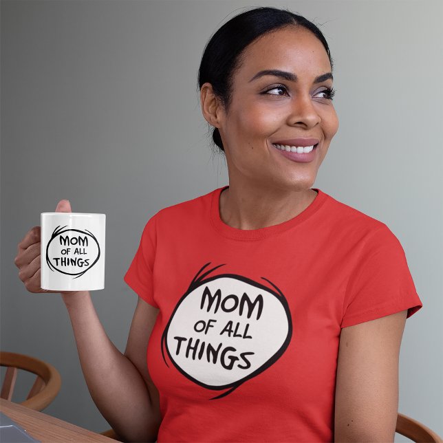 Camiseta Dr. Seuss Thing One Thing Two - Mamá de todas las  (Subido por el creador)
