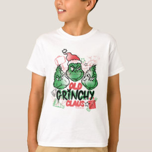 Camiseta Dr. Seuss   Viejo Grinch Claus