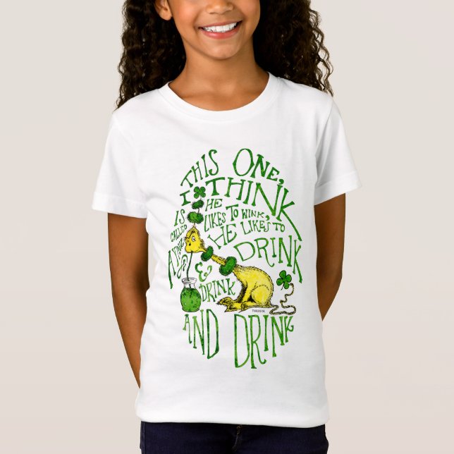 Camiseta Dr. Seuss | Yink - Día de San Patricio (Anverso)