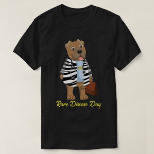 Camiseta Dr. Sharpie Zebra Carne Rara Enfermedad de Tee Neg