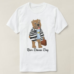 Camiseta Dr. Sharpie Zebra Lab Carne Rara Enfermedad Día Te