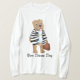 Camiseta Dr. Sharpie Zebra Rara Enfermedad de Manga Larga