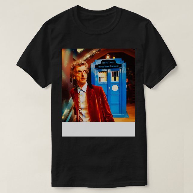 Camiseta Dr. Who 1 (Diseño del anverso)