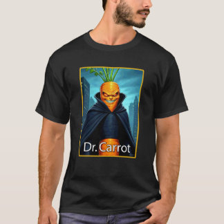 Camiseta Dr Zanahoria Villano Malvado Vegano