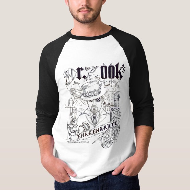 Camiseta Dr. Zooks es un personaje que dibujo para Owen Dab (Anverso)