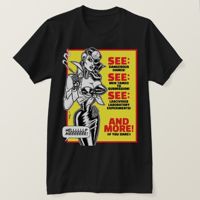 Camiseta Dra. Baronesa (Anverso del diseño)