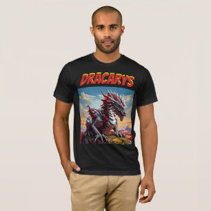Camiseta Dracarys: Conquistar tu estilo con majestad retro