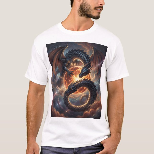 Camiseta Drachenwelt – Das Reich aus Feuer und Magie´3 (Anverso)