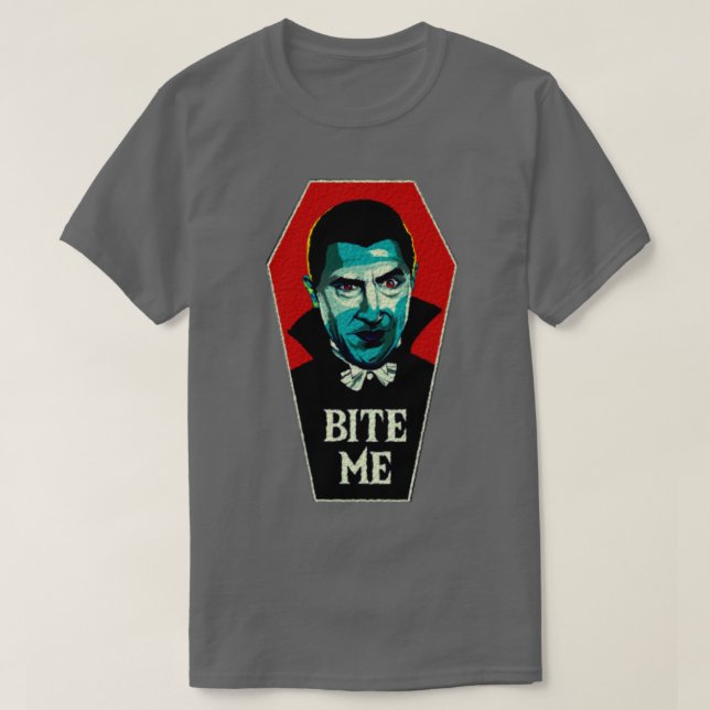 Camiseta Drácula 2 (Diseño del anverso)