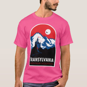 Camiseta Drácula - Afiche de viaje de Transilvania